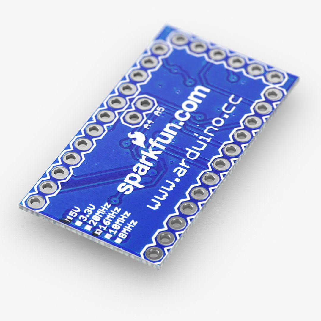 3d Model Arduino Mini Pro