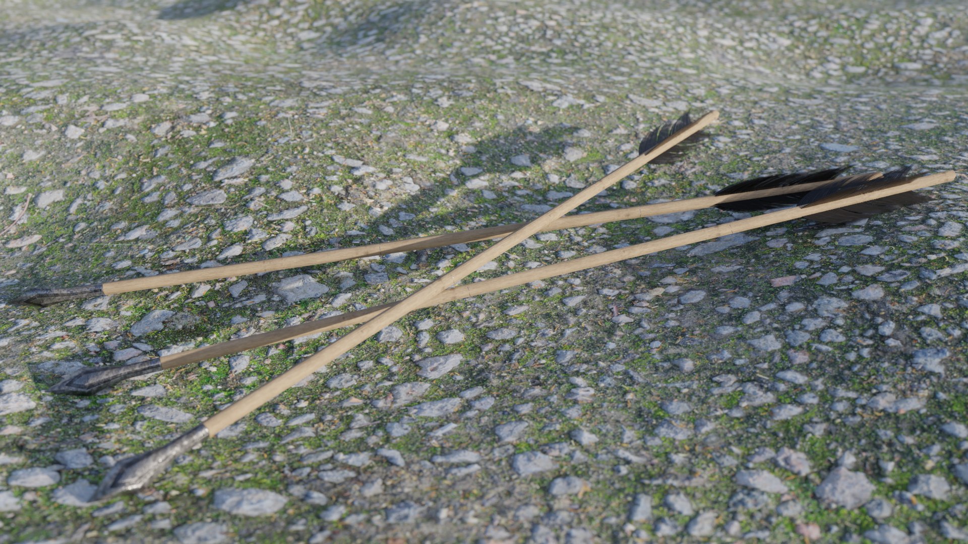 Ultra Lowpoly Arrow Model - TurboSquid 1770612