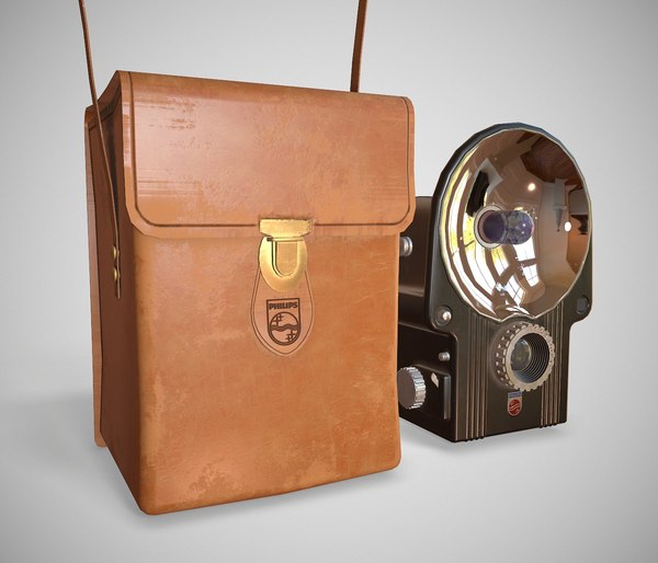 3D philips flash camera bag model