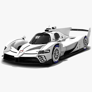 Vanwall Vandervell 680 Hybrid White Mockup LMH  WEC 2023