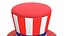 Patriotic American Top Hat