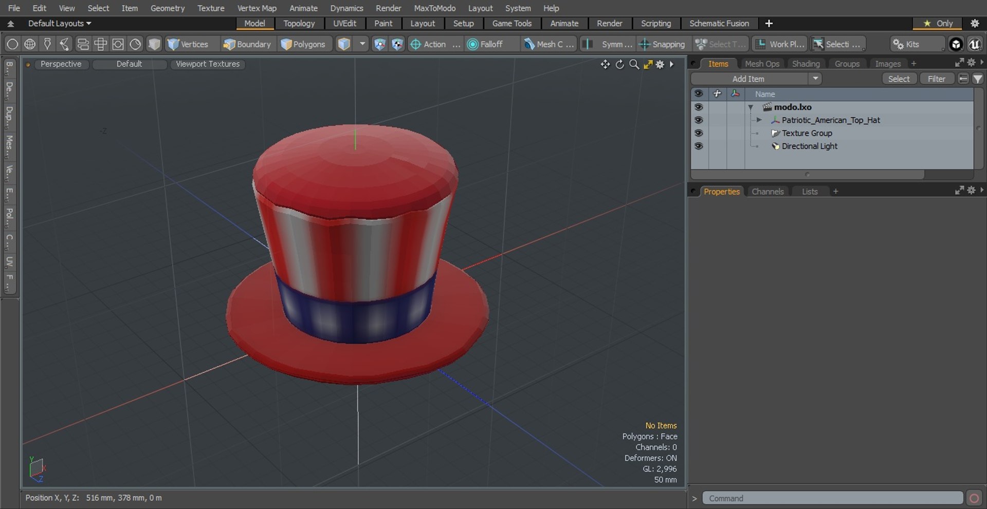 Patriotic American Top Hat 3D model https://p.turbosquid.com/ts-thumb/Nt/H2U8wz/YL/patrioticamericantophatvray3dmodel016/jpg/1669926275/1920x1080/fit_q87/374dce7dc78c3cf9abef7098889802cfe32ce37c/patrioticamericantophatvray3dmodel016.jpg