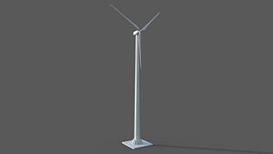 3D 3D Wind Turbine
