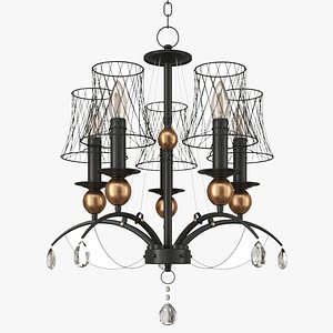 Lussole Lgo Arivaca Chandelier