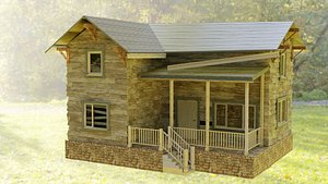 abonded house 3D model