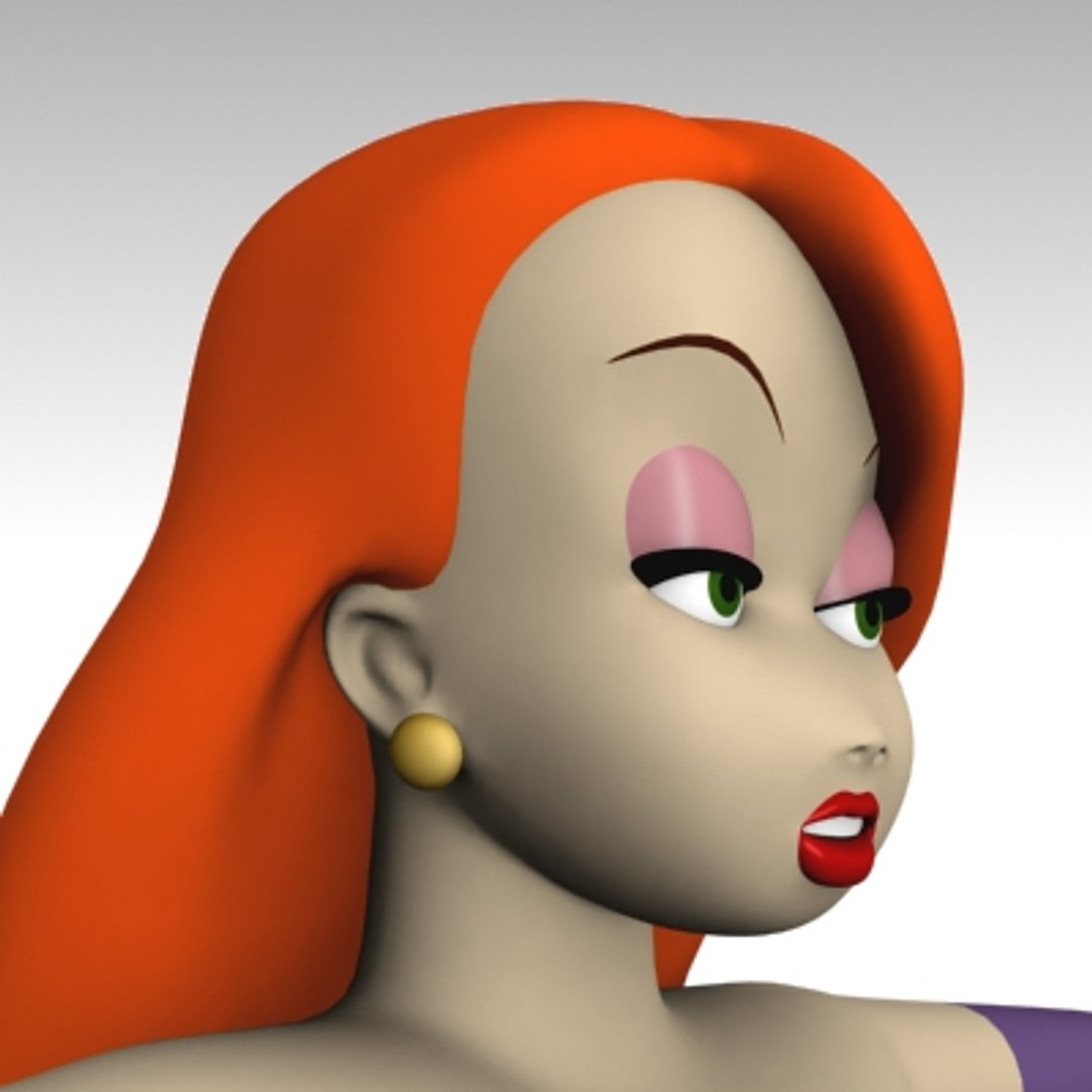 3d Model Jessica Rabbit Movie