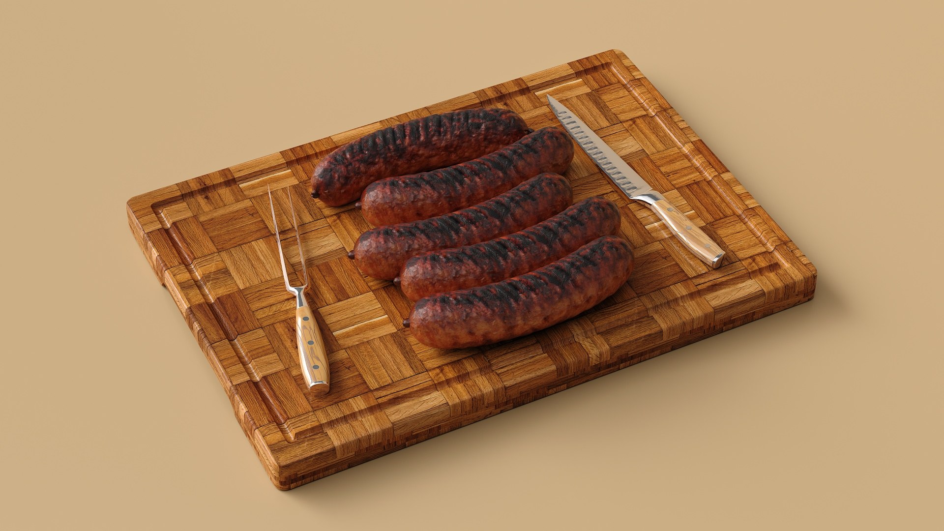 Grilled Sausages on Cutting Board model https://p.turbosquid.com/ts-thumb/Nt/OHowk6/Hz/grilled_sausages_on_cutting_board_004/jpg/1759114612/1920x1080/fit_q87/6fcd3b0865afe608a18297b150b90897f1ebe30e/grilled_sausages_on_cutting_board_004.jpg