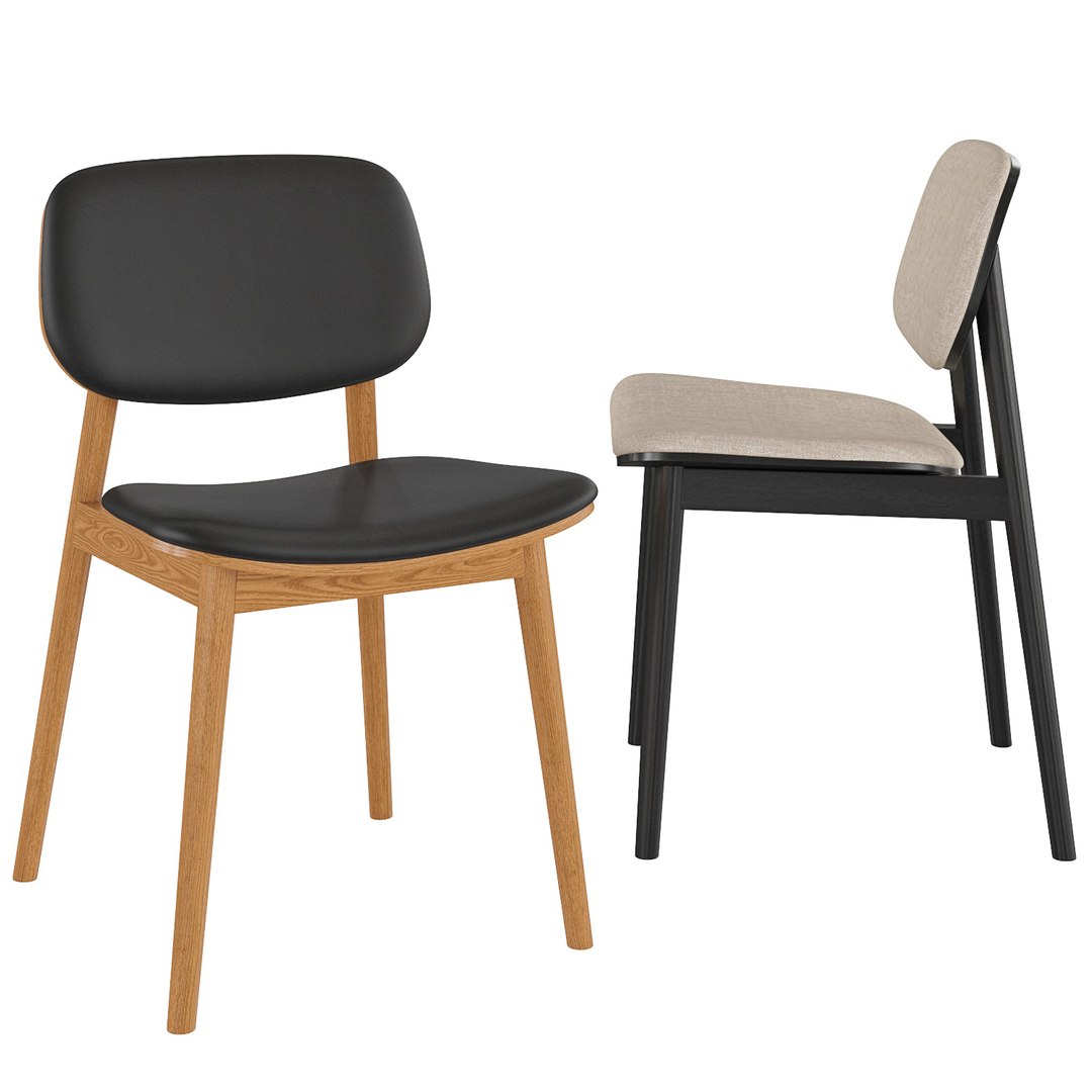 3D Dining Chair Rhett - TurboSquid 1889349