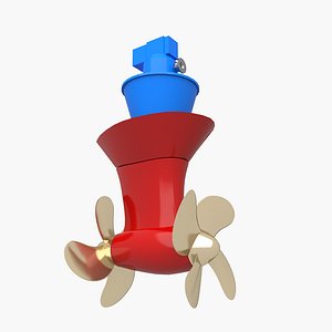 Azimuth Thruser 1 3D model