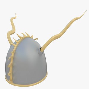 viking helmet 3d 3ds