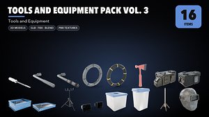 Tools and Equipment Pack Vol 3