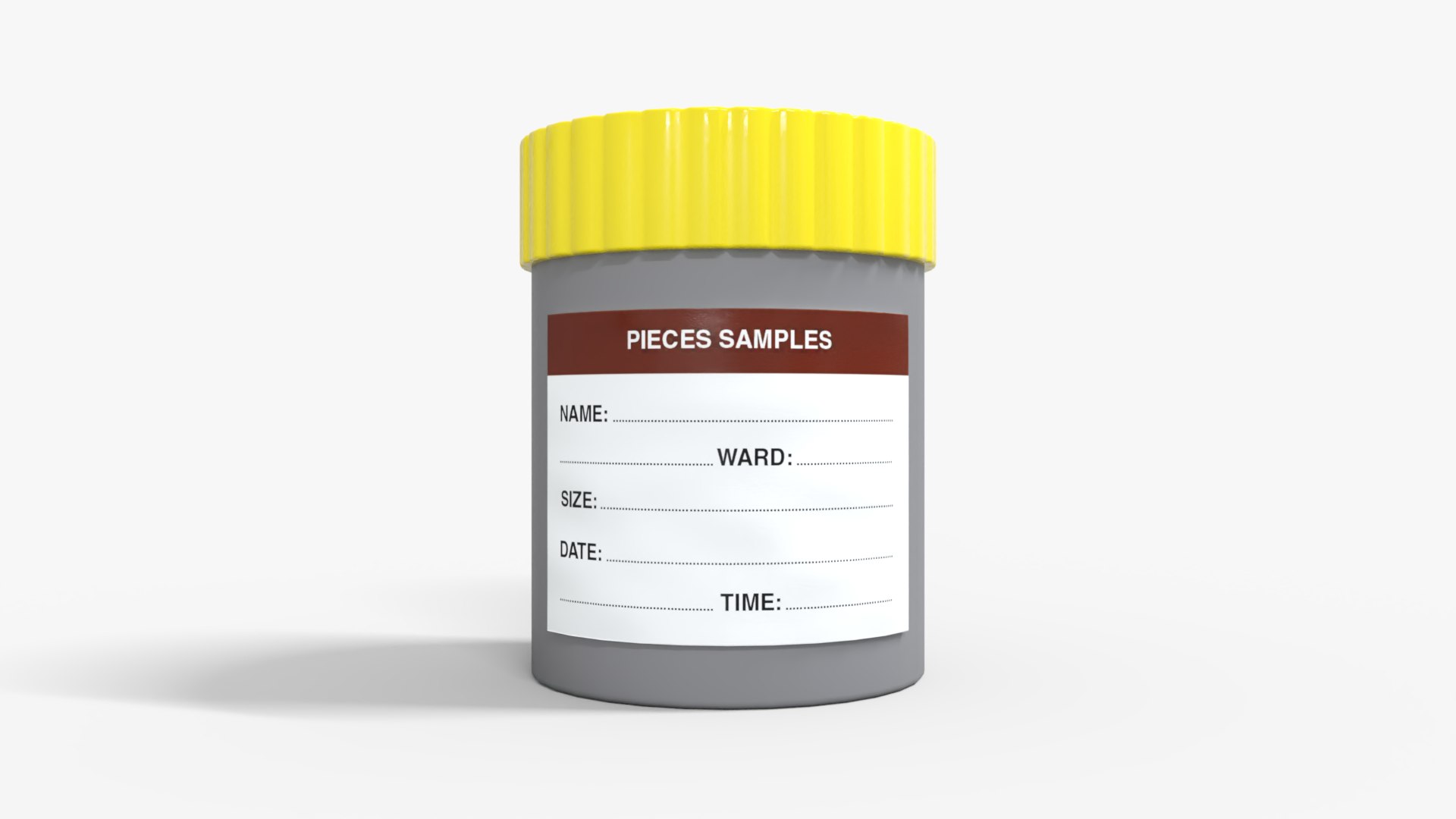 Specimen Container Medical Pack Low-poly 3D Model 3D Model - TurboSquid ...