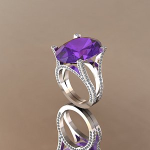 Amethyst ring
