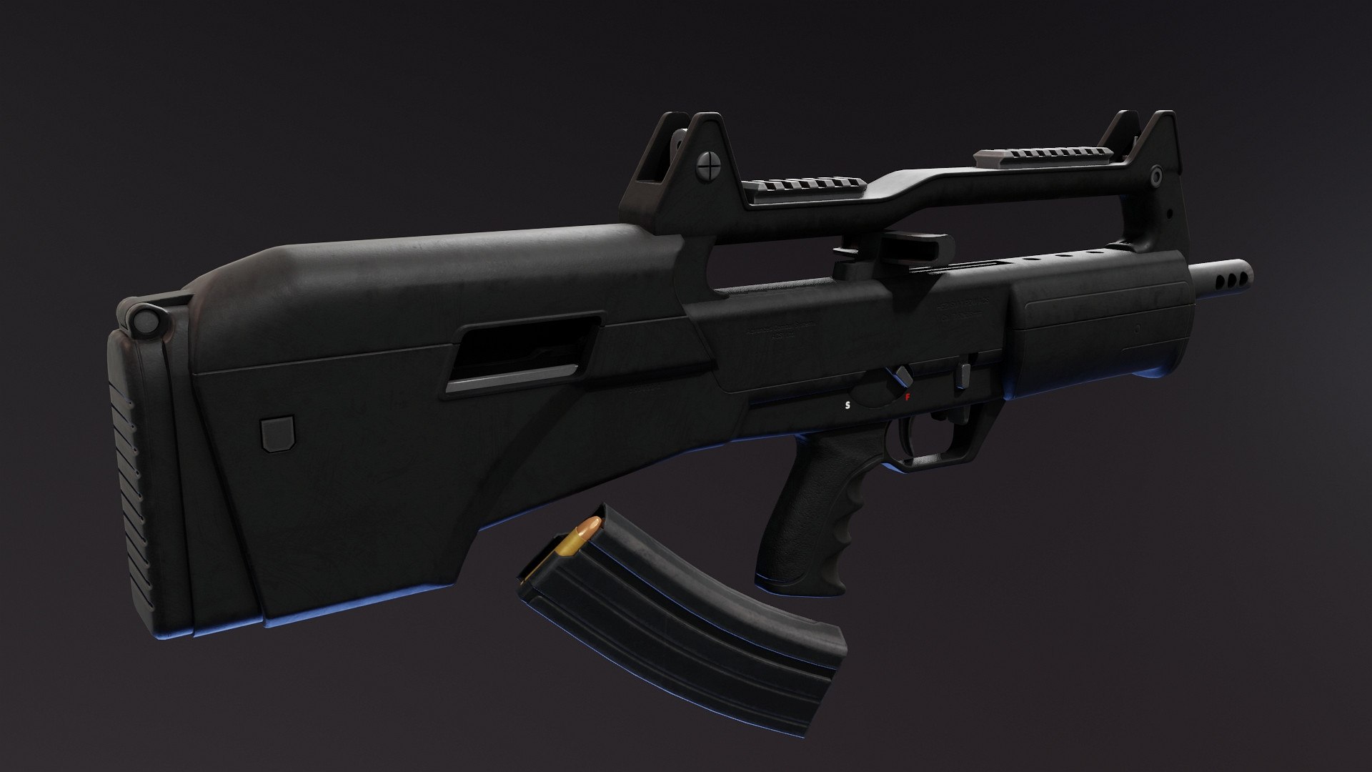 3D Hezi SM1 Rifle - TurboSquid 2428567