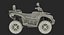 quad bike tgb 1000 3d model