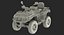 quad bike tgb 1000 3d model
