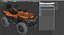 quad bike tgb 1000 3d model