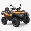 quad bike tgb 1000 3d model