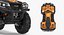quad bike tgb 1000 3d model