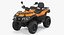 quad bike tgb 1000 3d model
