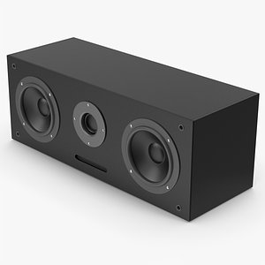 Black Stereo Speaker