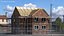 Construction Site House with Scaffolding