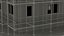 Construction Site House with Scaffolding