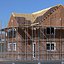 Construction Site House with Scaffolding
