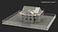 Construction Site House with Scaffolding