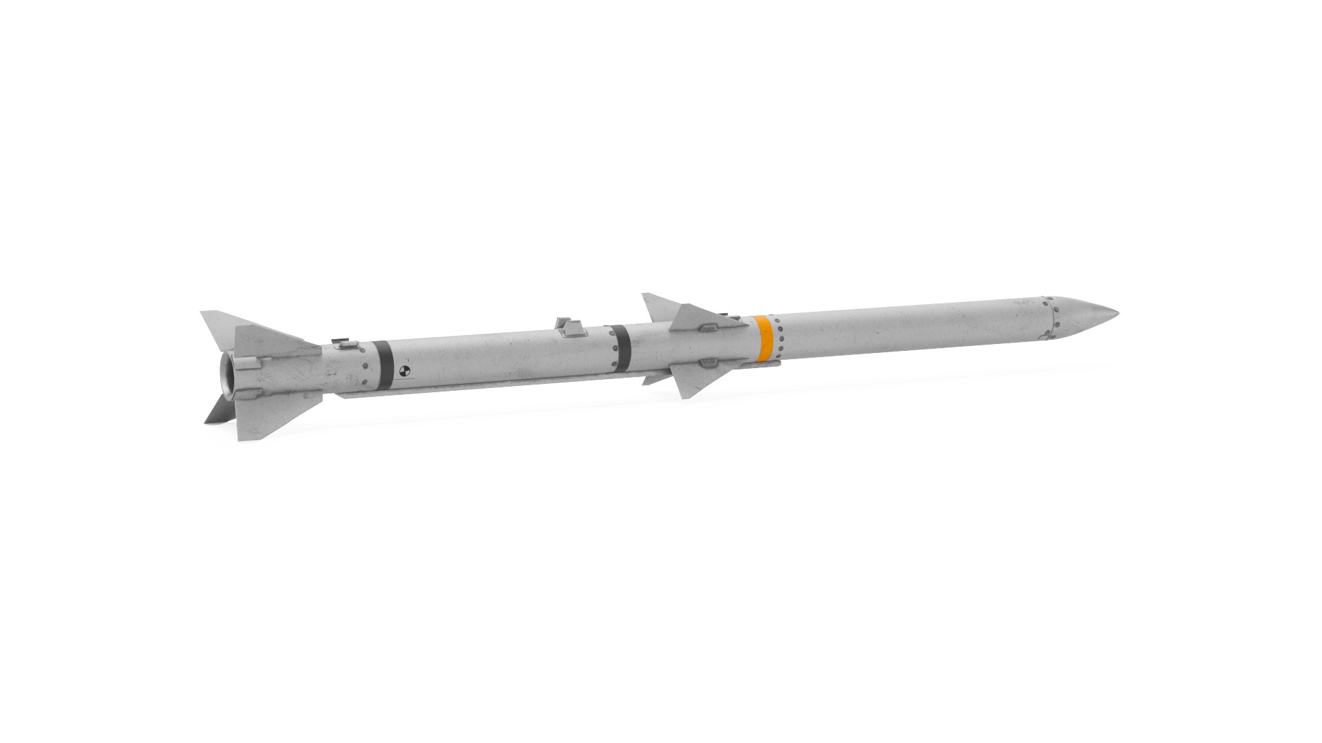 AIM-120 AMRAAM Beyond-Visual-Range Missile Model - TurboSquid 2300183