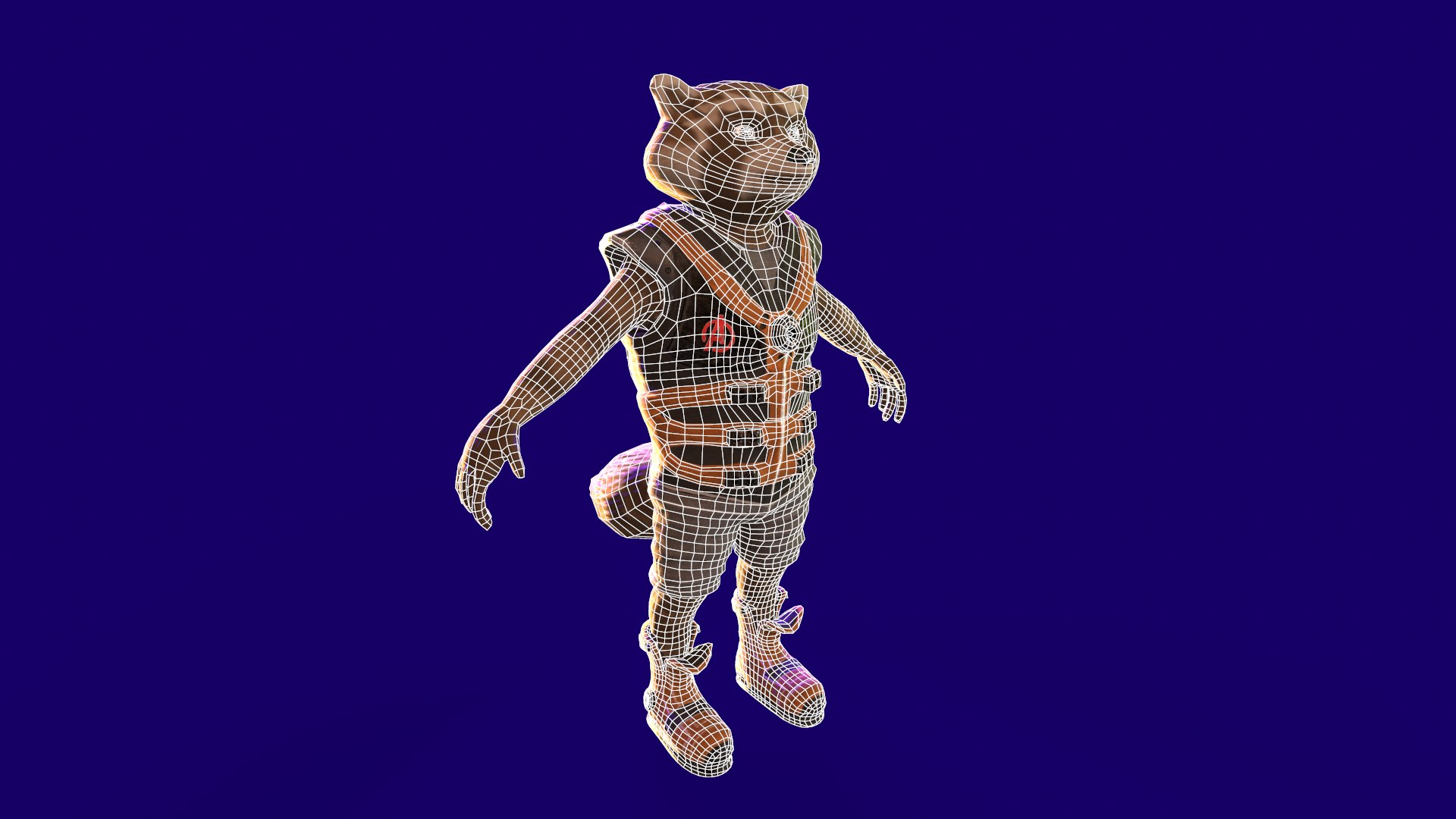 Raccoon Rocket 3D Model - TurboSquid 1729812