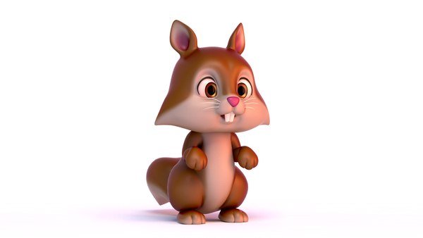 Squirrel animal character 3D model - TurboSquid 1676847 Squirrel animal character 3D model - TurboSquid 1676847