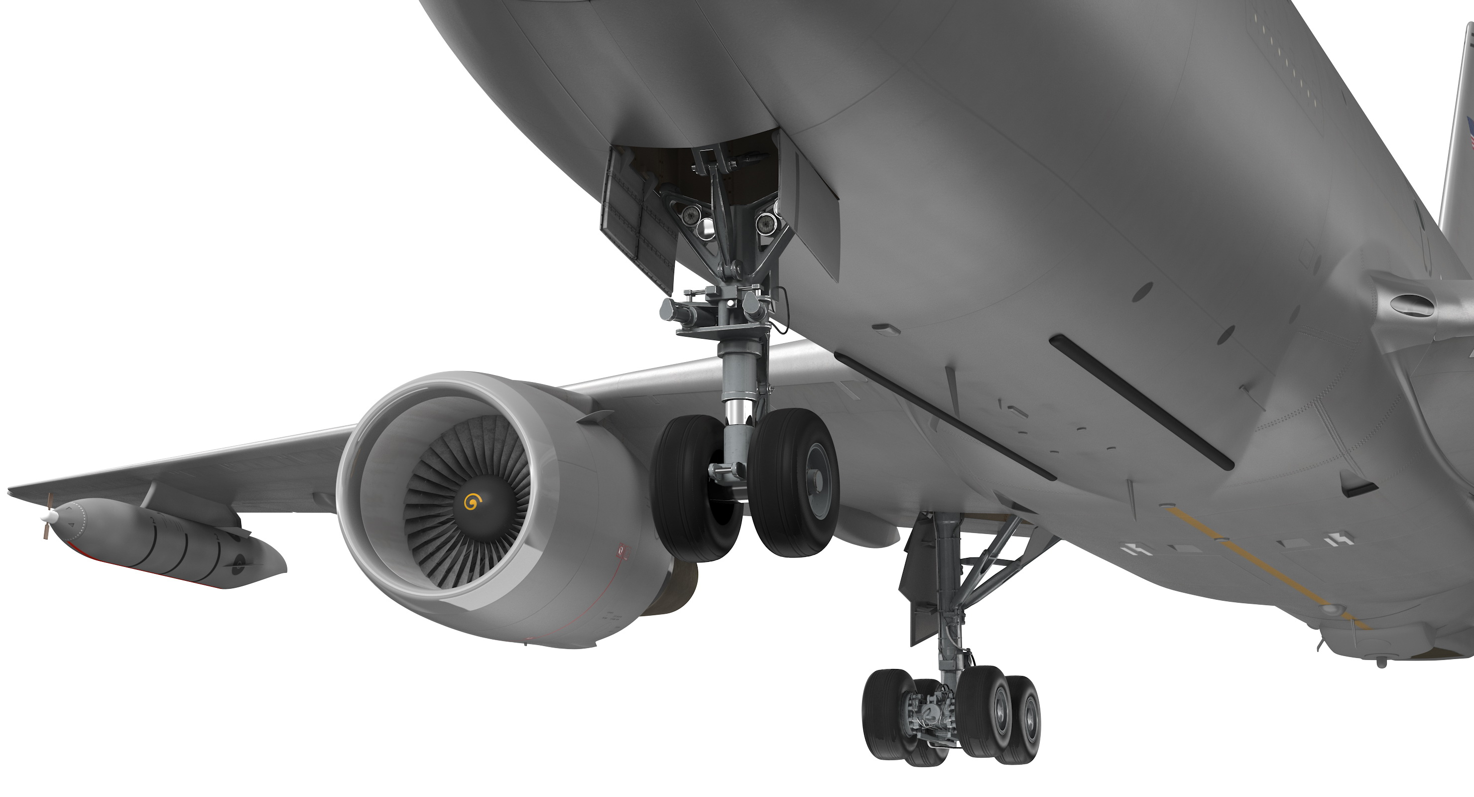 3D boeing kc46 pegasus military model - TurboSquid 1395856
