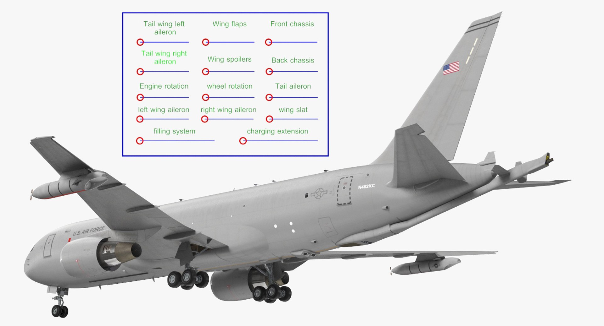 3D Boeing Kc46 Pegasus Military Model - TurboSquid 1395856