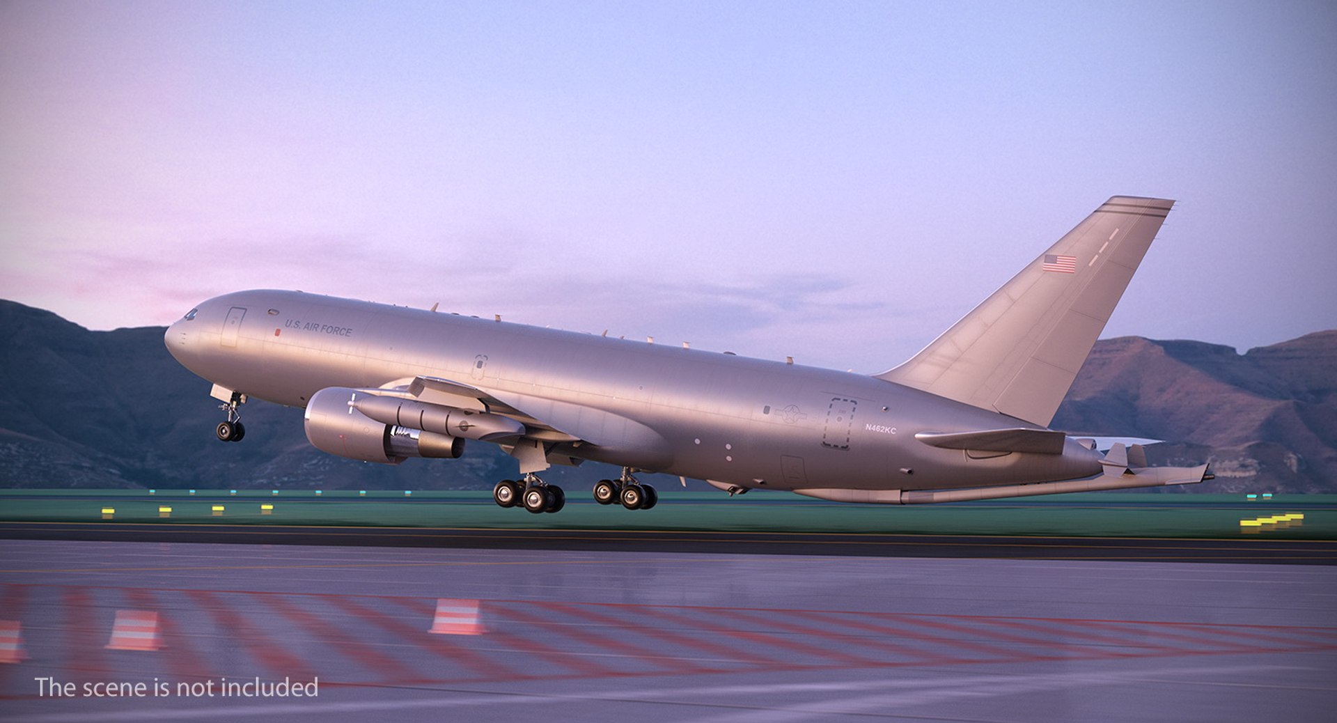 3D Boeing Kc46 Pegasus Military Model - TurboSquid 1395856