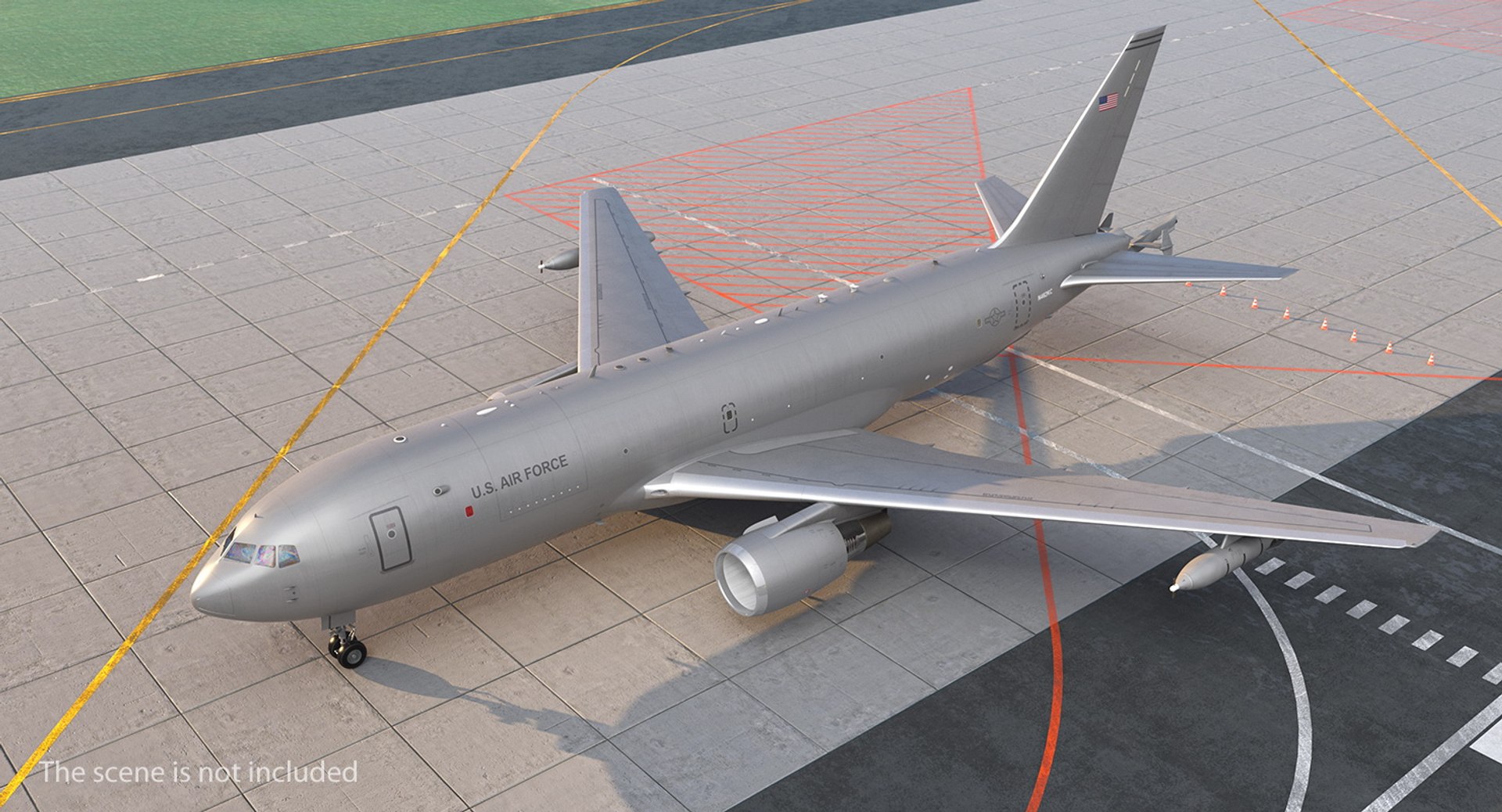3D Boeing Kc46 Pegasus Military Model - TurboSquid 1395856