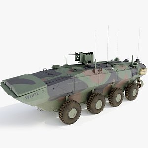 US Marines ACV-30 Amphibious Combat Vehicle 3D model