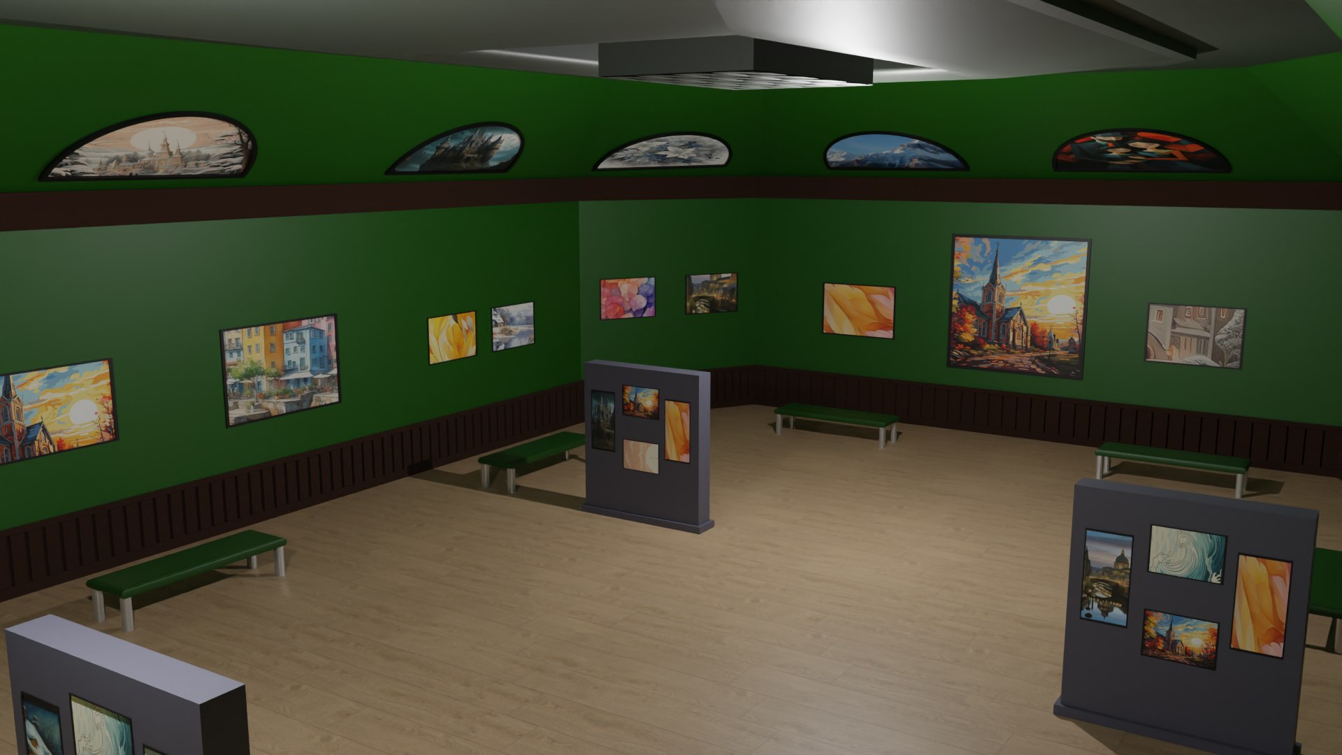 Art Gallery 3D - TurboSquid 2157457