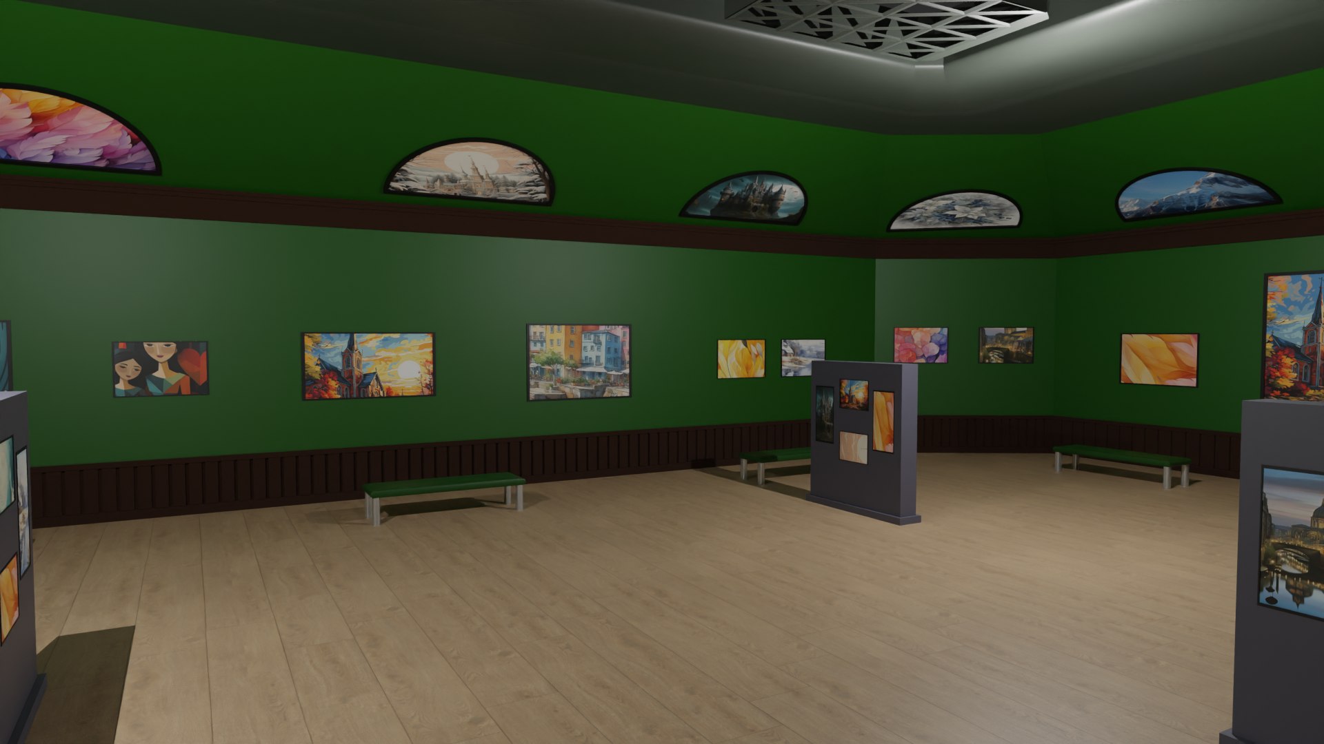 Art Gallery 3D - TurboSquid 2157457