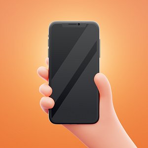 Simple Hand Holding Phone