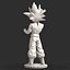 Goku Dragon Ball Low Poly 7