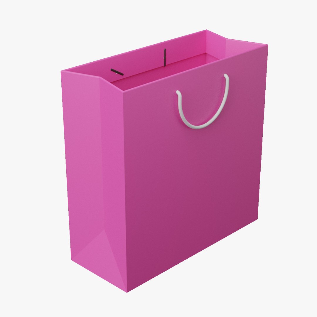 Pink Bag 3d - Turbosquid 2039459