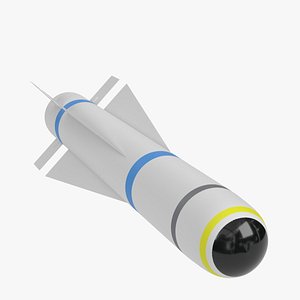 3d model pbr uv-textured agm-65 maverick