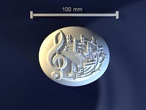 published music 3d obj