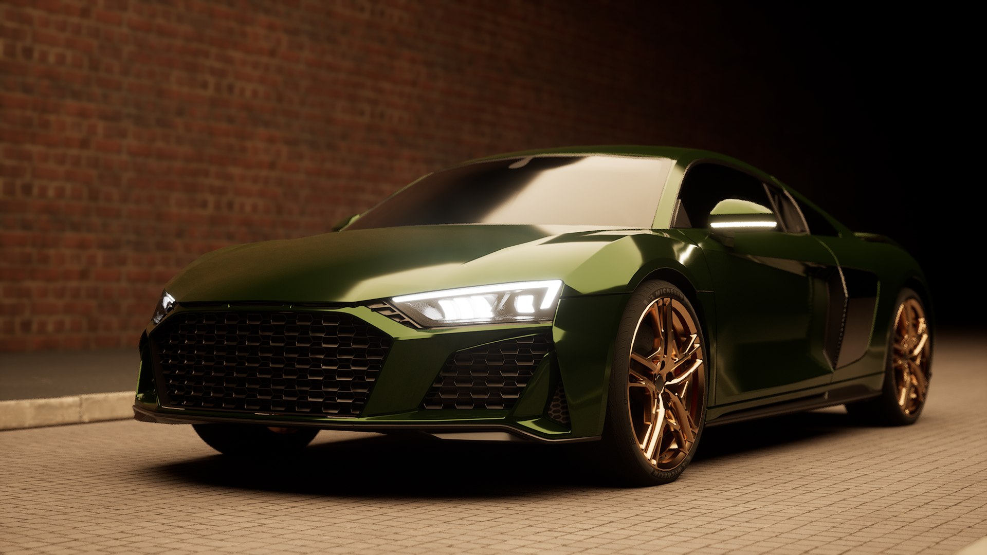 Audi R8 2019 Model - TurboSquid 2034098