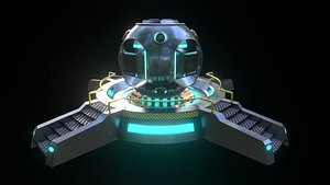 Sci-Fi Reactor 3D model