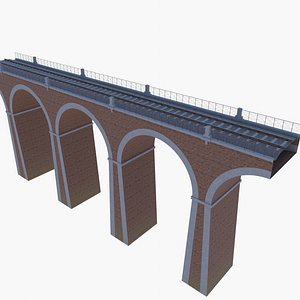 3D Railway viaduct PBR