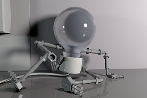 bulp character 3D