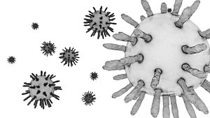3D corona virus