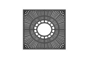 tree grates.skp